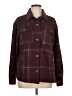 Maurices Plaid Burgundy Jacket Size L - photo 1