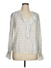 Gap Polka Dots Ivory Long Sleeve Blouse Size XL - photo 1