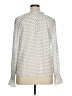 Gap Polka Dots Ivory Long Sleeve Blouse Size XL - photo 2