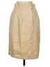 Gianfranco Ferre 100% Rayon Chevron-herringbone Tan Formal Skirt Size EU (IT) 40 / US 4 - photo 2