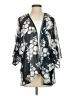 Unbranded 100% Polyester Gray Blue Kimono Size S - photo 1