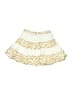Crazy 8 100% Cotton Chevron-herringbone Ivory Skirt Size 2T - photo 1