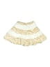 Crazy 8 100% Cotton Chevron-herringbone Ivory Skirt Size 2T - photo 2