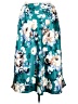 Lularoe Floral Teal Casual Skirt Size 2X - photo 2