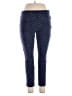 Talbots Polka Dots Blue Active Pants Size 14 - photo 1