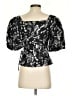Jonathan Simkhai Black Short Sleeve Blouse Size 4 - photo 2