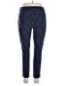Talbots Polka Dots Blue Active Pants Size 14 - photo 2