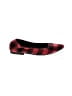 Crown & Ivy Plaid Red Flats Size 7 - photo 1