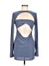 PrettyLittleThing Gray Cocktail Dress Size 10 - photo 1