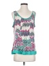 papermoon designed exclusively for Stitch Fix Teal Pink Tank Top Size S (estimated) - photo 1