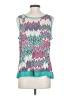 papermoon designed exclusively for Stitch Fix Teal Pink Tank Top Size S (estimated) - photo 2