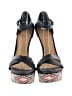 Eric Rutberg Transparent Black Sandals Size 6 - photo 2
