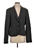 Calvin Klein 100% Polyester Gray Blazer Size P (petite) - photo 1
