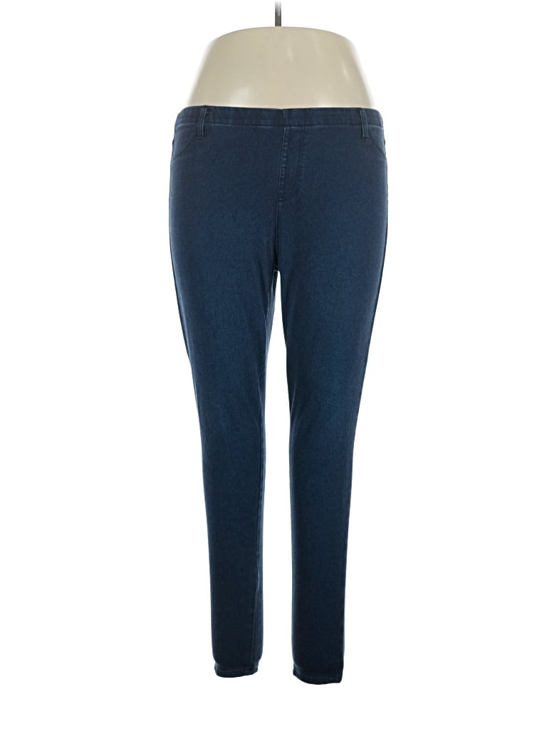 Pre-owned Faded Glory Jeggings In Blue
