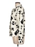 Assorted Brands 100% Polyester Floral Ivory Long Sleeve Blouse Size L - photo 5