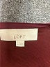 Ann Taylor LOFT Burgundy Short Sleeve Top Size M - photo 7