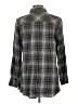 Foxcroft Plaid Gray Long Sleeve Button-Down Shirt Size 12 - photo 2