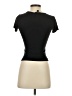 Missguided Black Short Sleeve Turtleneck Size 2 - photo 2