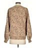 Abercrombie & Fitch Animal Print Tan Pullover Sweater Size S - photo 2