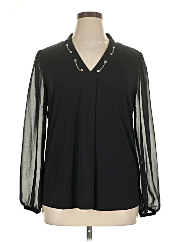 Studio JPR Long Sleeve Blouse (view 1)