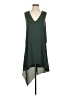 BCBGMAXAZRIA 100% Polyester Solid Green Casual Dress Size XXS - photo 1