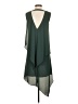 BCBGMAXAZRIA 100% Polyester Solid Green Casual Dress Size XXS - photo 2