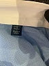 Unbranded 100% Cotton Color Block Blue Long Sleeve Blouse Size L (estimated) - photo 7