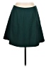 J.Crew Solid Green Formal Skirt Size 12 - photo 1