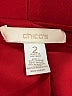 Chico's 100% Polyester Red Blazer Size Lg (2) - photo 6