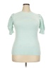 Unbranded Teal Short Sleeve Top Size XXL (estimated) - photo 1