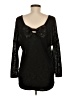 Charming Charlie Black Pullover Sweater Size M - photo 2