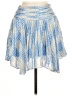 Ramy Brook 100% Polyester Chevron-herringbone Blue Casual Skirt Size M - photo 1