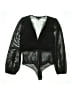 Stella Luce Black Long Sleeve Blouse Size M - photo 2