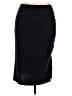 Unbranded Solid Black Casual Skirt Size XXL - photo 1
