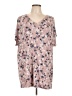 J.Jill Pink Short Sleeve Blouse Size L - photo 1