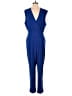 Cato Solid Blue Jumpsuit Size XL - photo 1