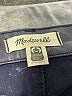 Madewell 100% Cotton Black Casual Pants Size 26 waist - photo 7