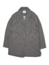 Zara 100% Cotton Houndstooth Gray Brown Coat Size 13 - 14 - photo 1