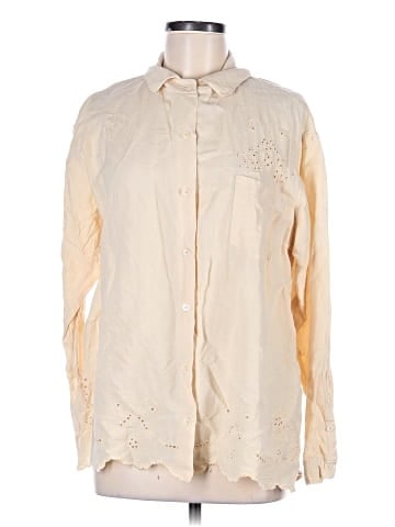 Donna Karan Intimates Long Sleeve Blouse (view 1)