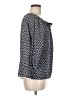 Rafaella 100% Cotton Black 3/4 Sleeve Blouse Size M - photo 4