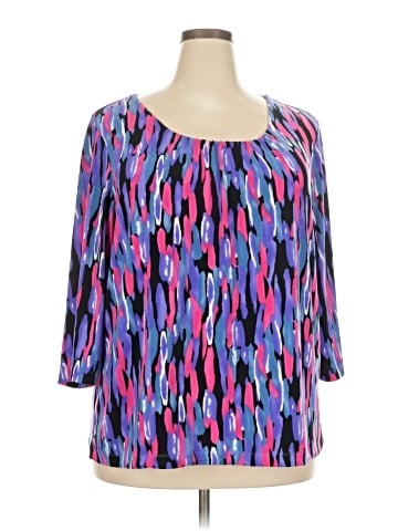 Laura Ashley 3/4 Sleeve Blouse (view 1)