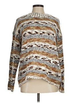 Peace Love World Pullover Sweater