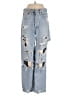 AGOLDE 100% Cotton Stars Blue Jeans Size 24 waist - photo 1