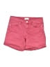 Jessica Simpson Solid Pink Denim Shorts Size 7 - photo 1
