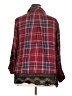 Seven7 Plaid Burgundy 3/4 Sleeve Button-Down Shirt Size 1X - photo 2