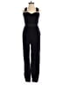 Material Girl 100% Rayon Solid Black Jumpsuit Size S - photo 1
