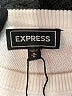 Express 100% Cotton Stripes Ivory Pullover Sweater Size M - photo 7