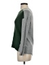 Hinge Color Block Green Pullover Sweater Size XS - photo 5