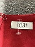 TOBI 100% Polyester Burgundy Cocktail Dress Size S (estimated) - photo 4