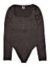 OQQ Black Bodysuit Size L - photo 1